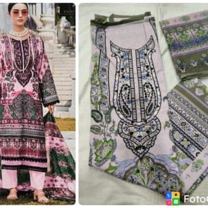Aaliya vol 25 & 26
cotton self emb unstitched suit